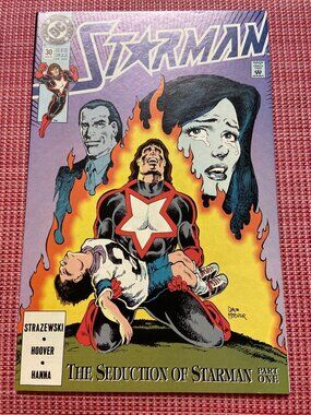 Starman #30 (1991) DC Comics Seduction of Starman Pt 1 VF Classic Run